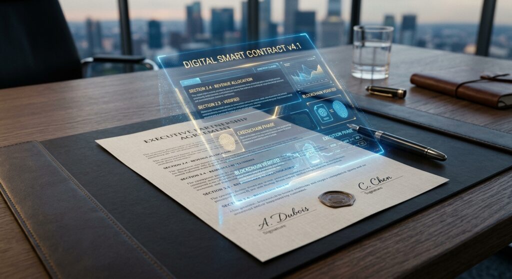 Czy inteligentne kontrakty skutecznie zastąpią tradycyjne umowy handlowe